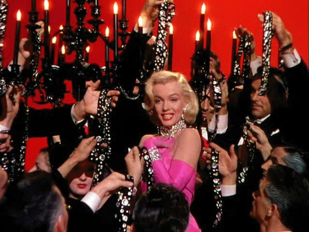 Marilyn Monroe in Howard Hawks’ GENTLEMEN PREFER BLONDES (1953).