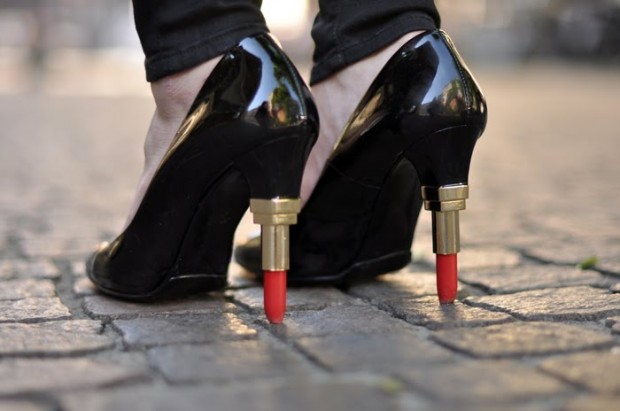lipstick heels